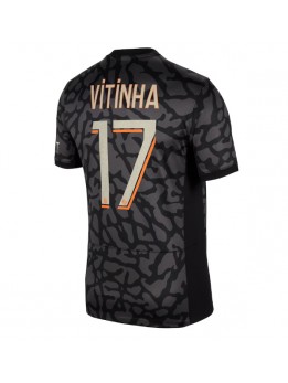 Moški Nogometna dresi replika Paris Saint-Germain Vitinha Ferreira #17 Tretji 2023-24 Kratek rokav